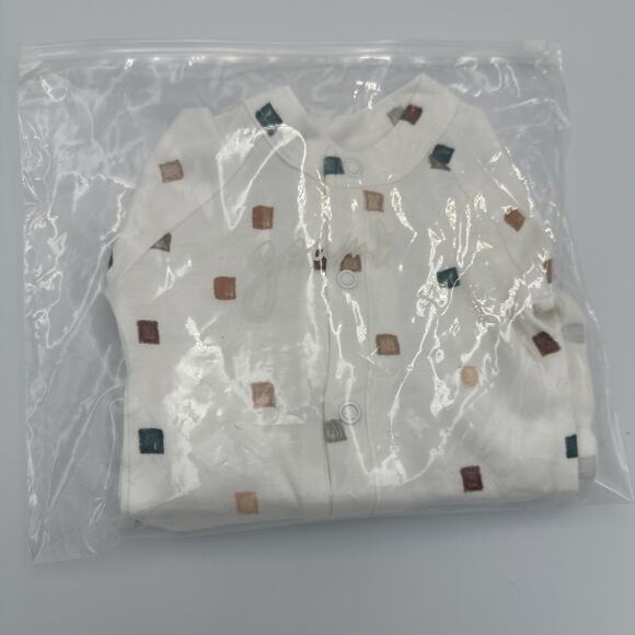 Goumi 24 Hour Convertible Baby Gown Sleeper Sack Size Newborn Bamboo City Blocks - Picture 4 of 13